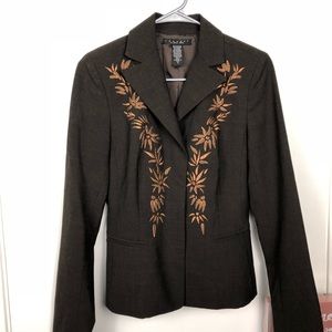 Y2K Embroiled Blazer Laundry by Shelli Segal